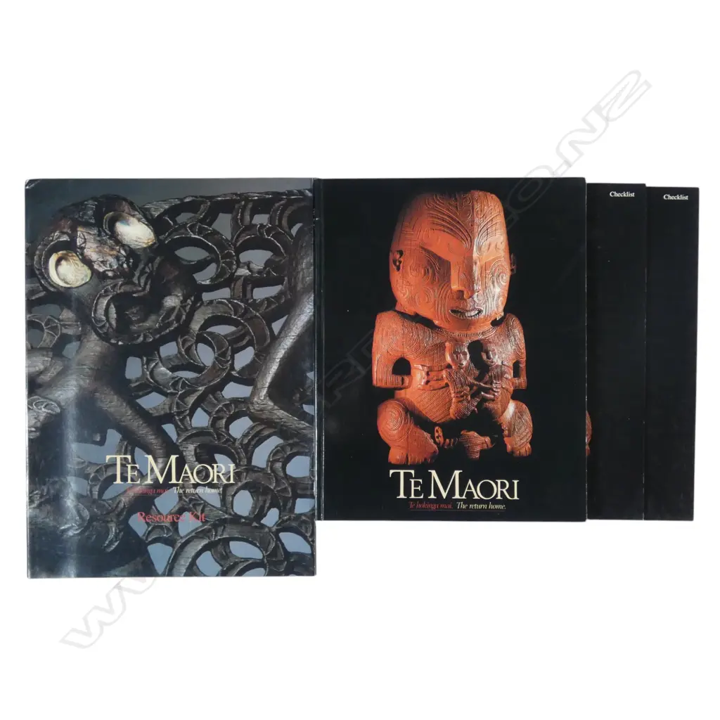 TE MAORI EXHIBITION CATALGOUE Image 1++